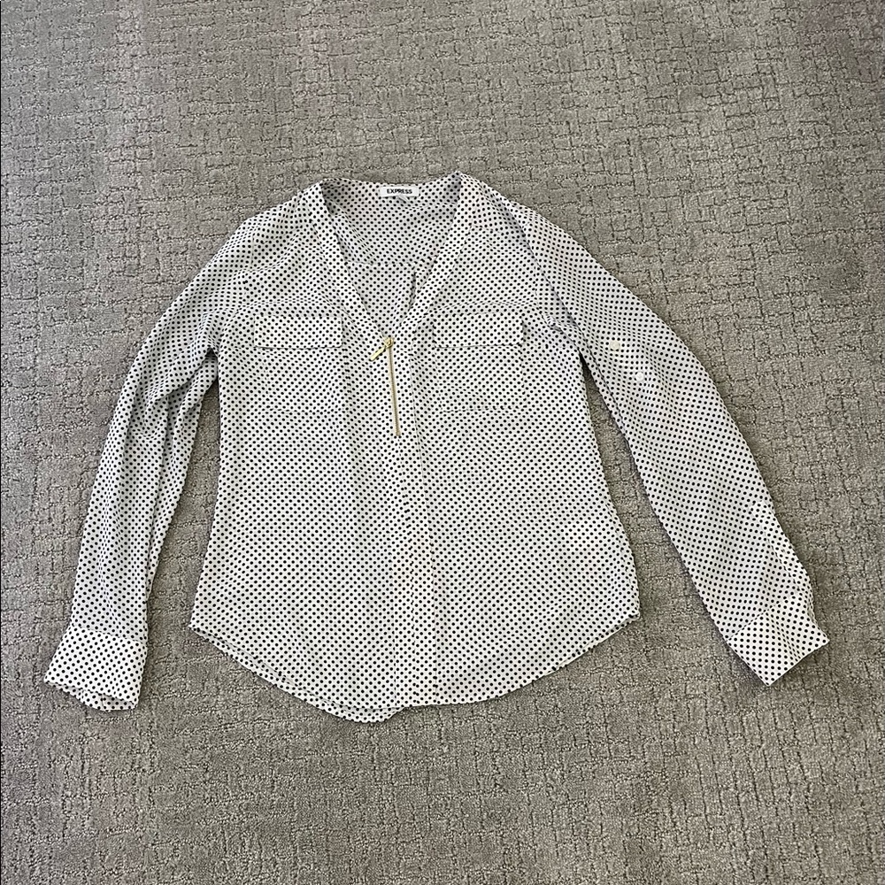 Express Chelsea Chiffon Dress Shirt